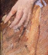 Mary Cassatt Detail of  The woman in Black Sweden oil painting artist